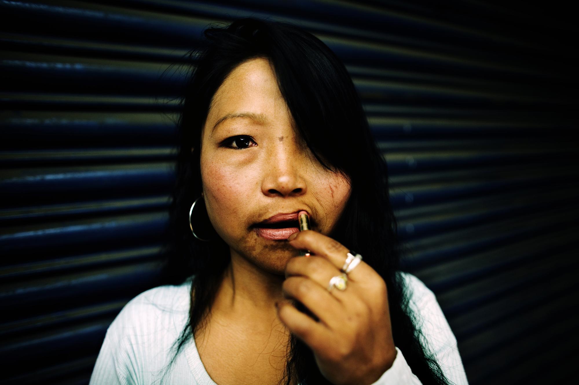 Injecting death - INDIA Shillong, Meghalaya A portrait of a recovering drug...