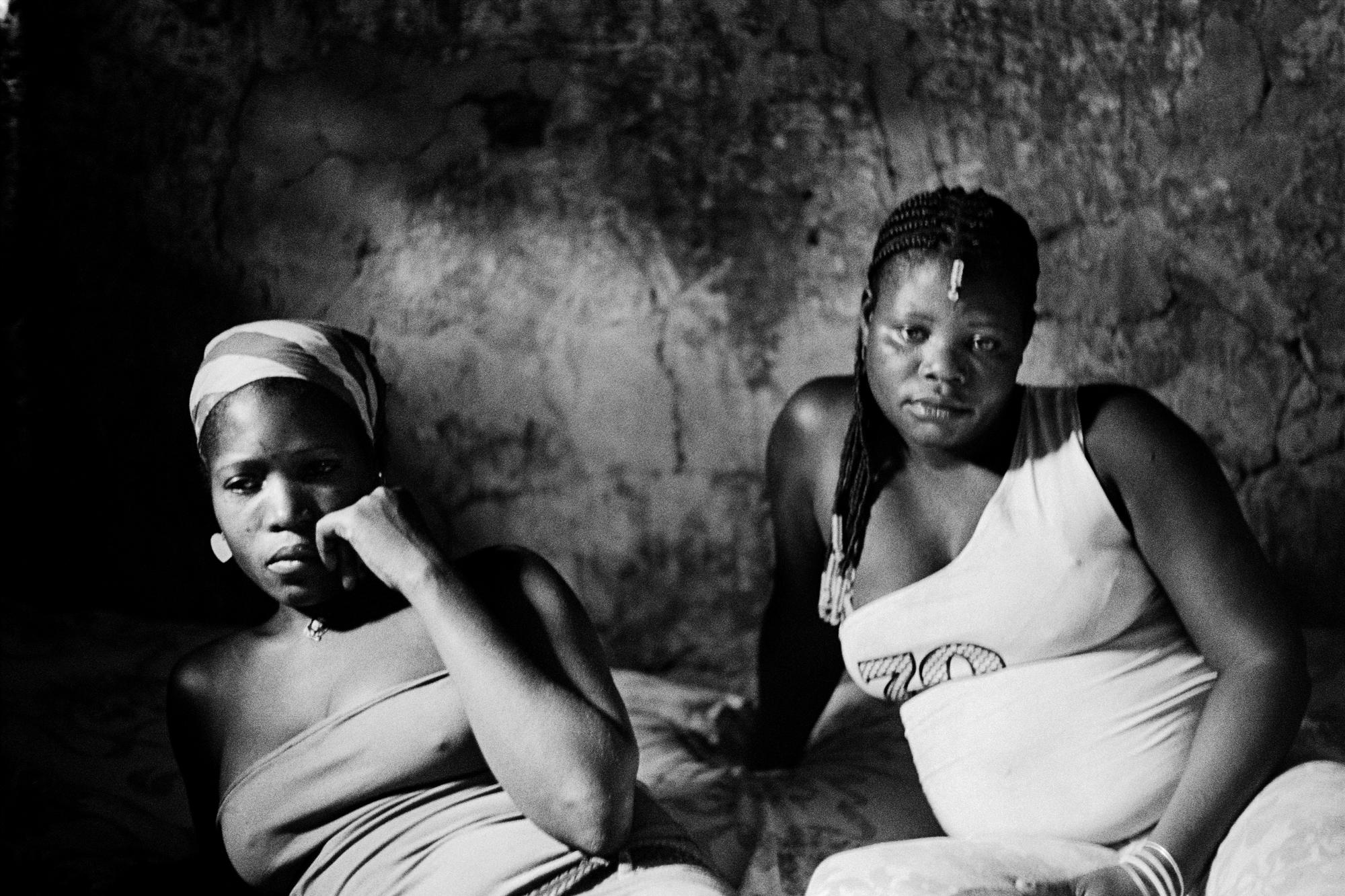 Angola - ANGOLA Malanje Two commercial sex workers. Prostitution...