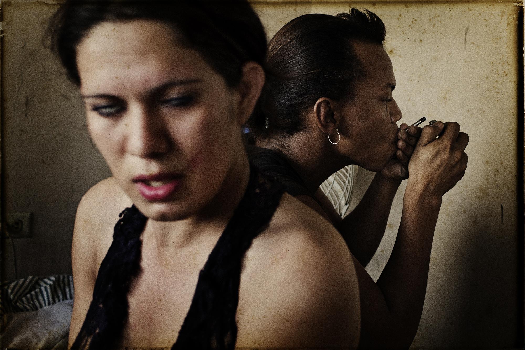 Forced identity - San Pedro Sula, Honduras. May 2008. Deylin and Manuel...