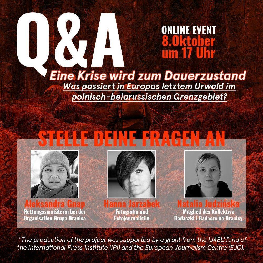 Q&A about the situation on the Polish-Belarusian border - online event