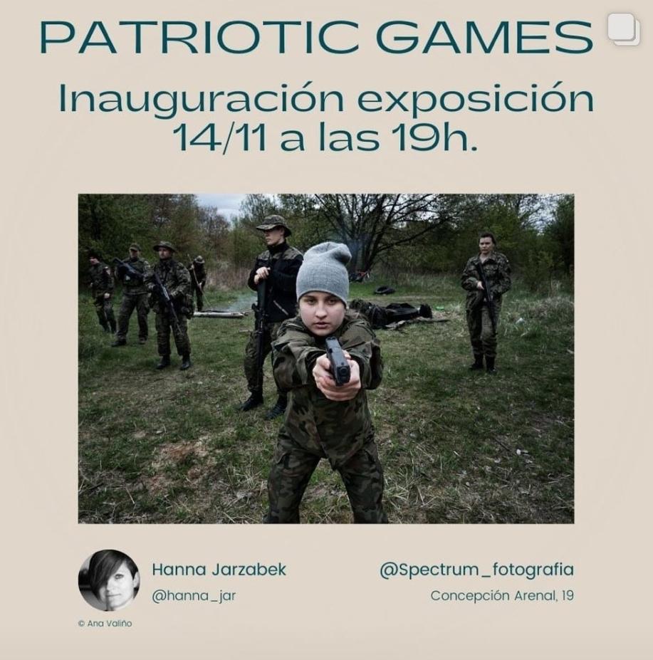 "Patriotic Games" exhibition in Zaragoza (Spain)
