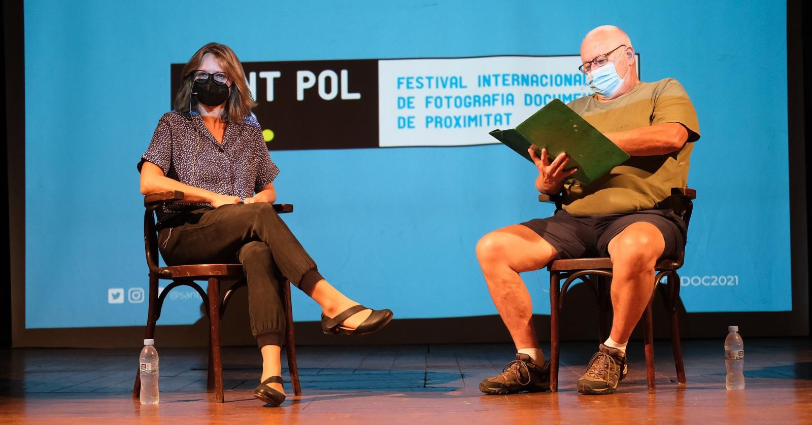 Conference at the Sant Pol Doc Festival
