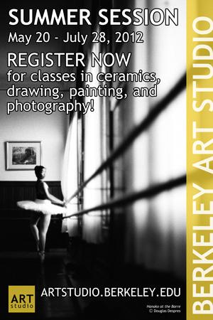 Image from Tearsheets and press - Berkeley Art Studio / Program posters around UC Berkeley