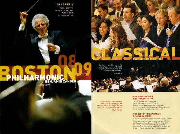 Image from Tearsheets and press - Boston Philharmonic Orchestra / Branding and marketing...