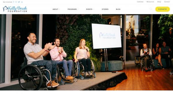 Image from Tearsheets and press - Kelley Brush Foundation / Branding content