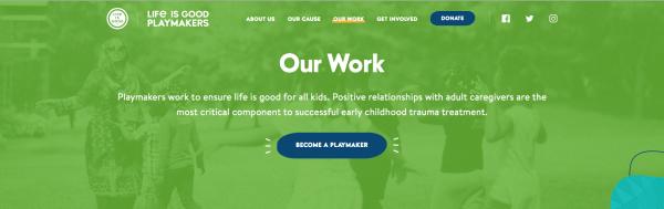 Life Is Good Kids Foundation / Playmaker Program Marketing Campaign