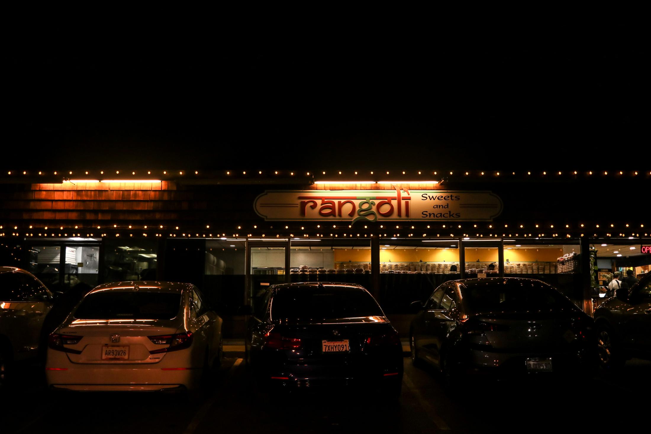 Exterior of Rangoli, an Indian sweets store, in Sunnyvale, Calif., on Saturday, Dec 14, 2019.