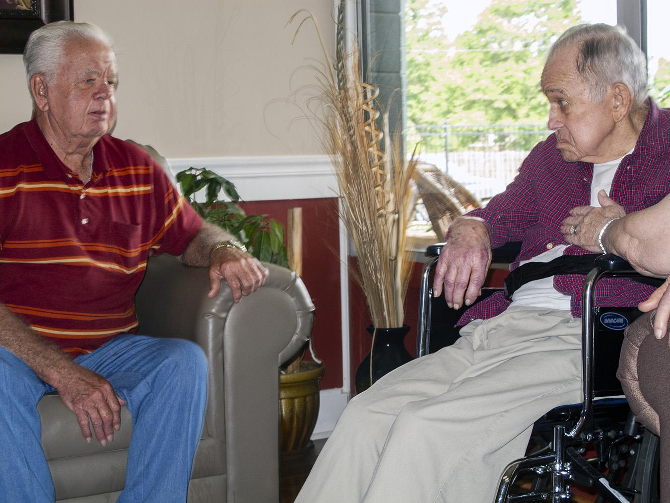 Alzheimer's and Caregiving  - Younger Brother Visiting