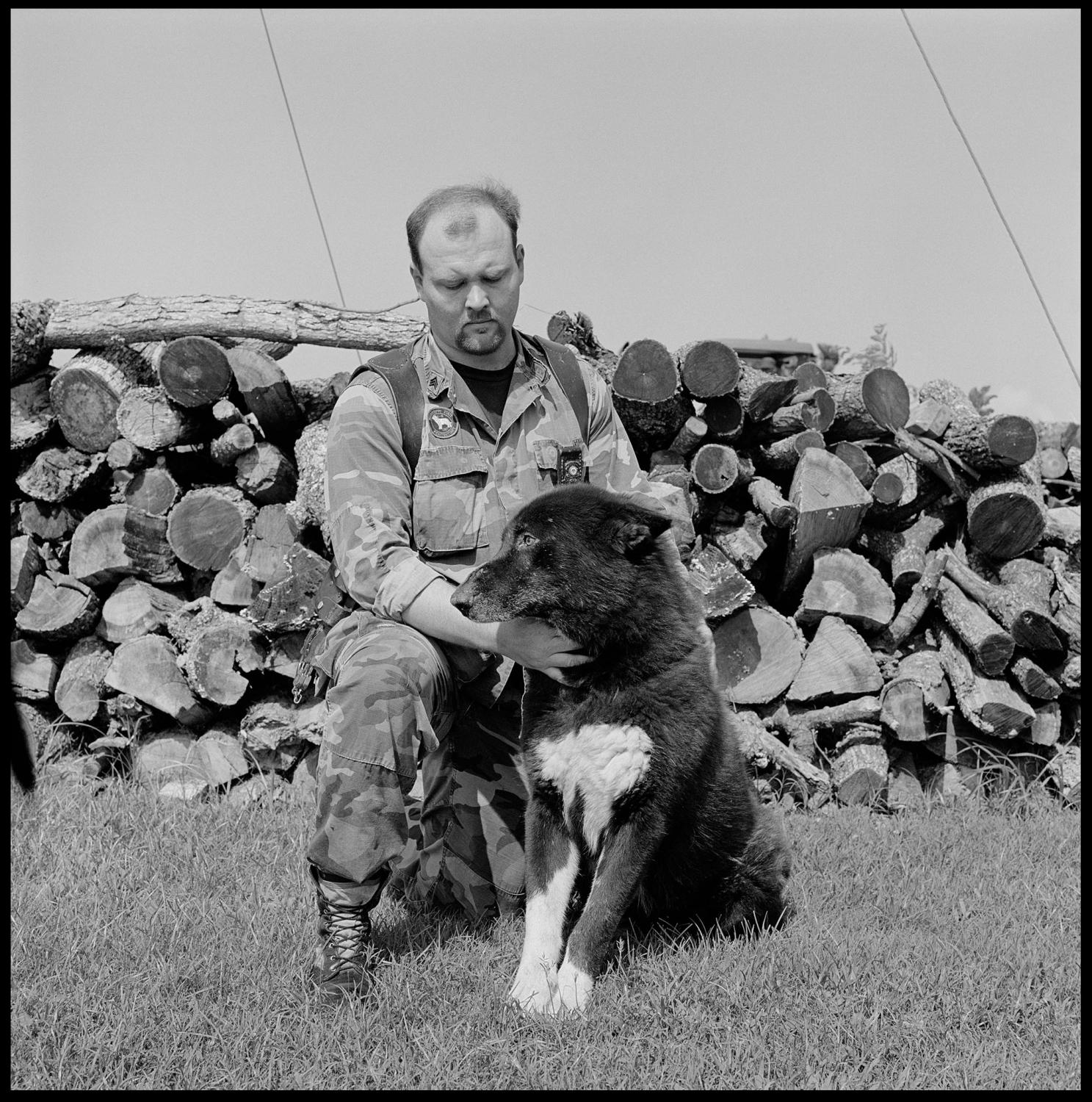 Pachman - K-9 Sargent with Pet Wolf