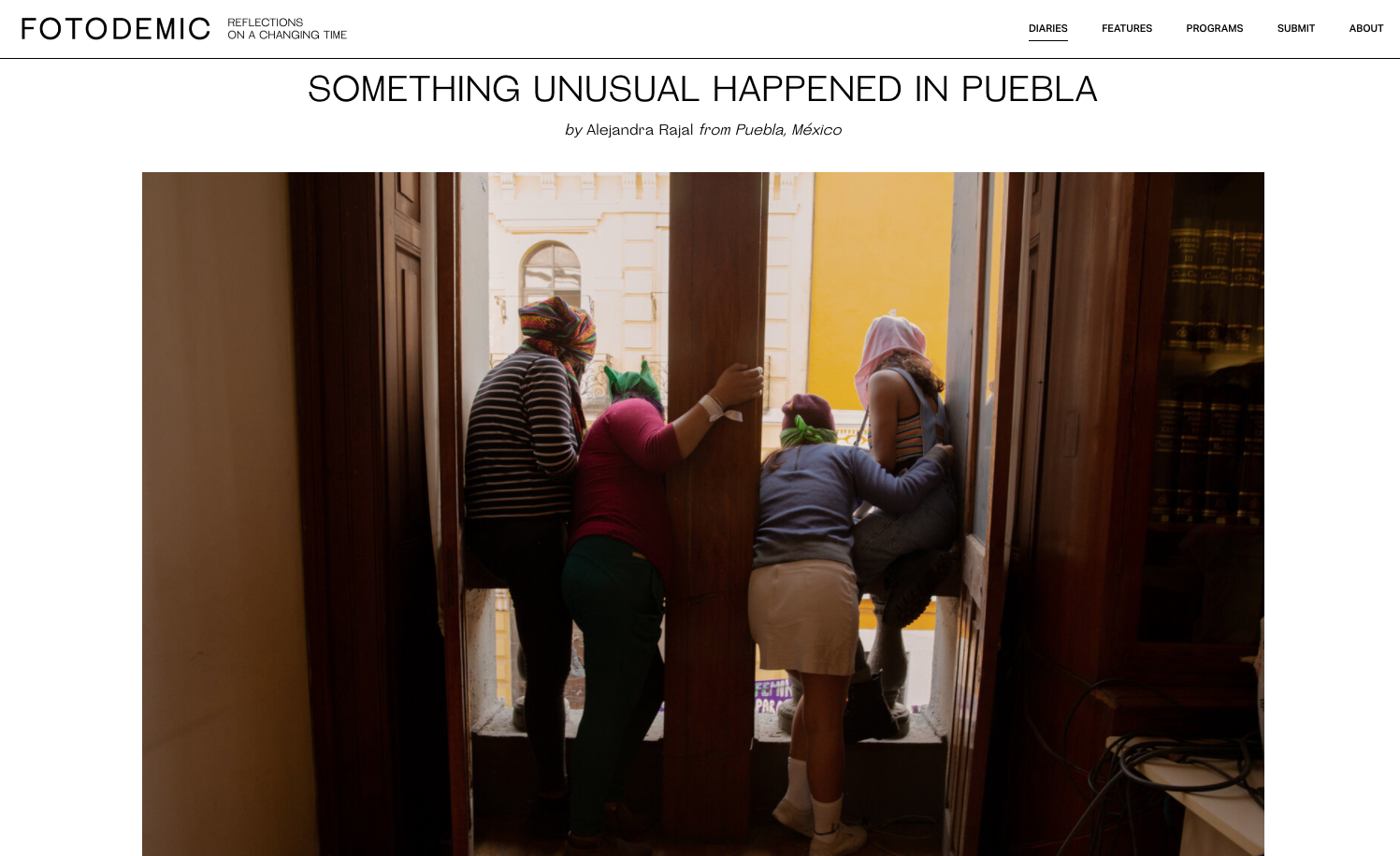 SOMETHING UNUSUAL HAPPENED IN PUEBLA