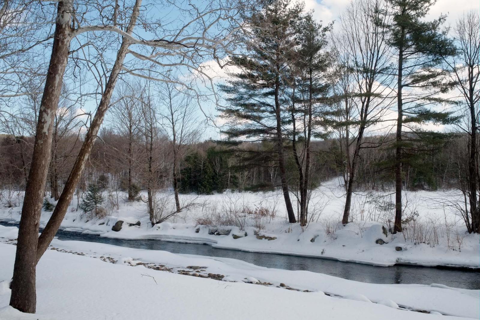 Cold River. Alstead, New Hampshire, USA. March 2015.