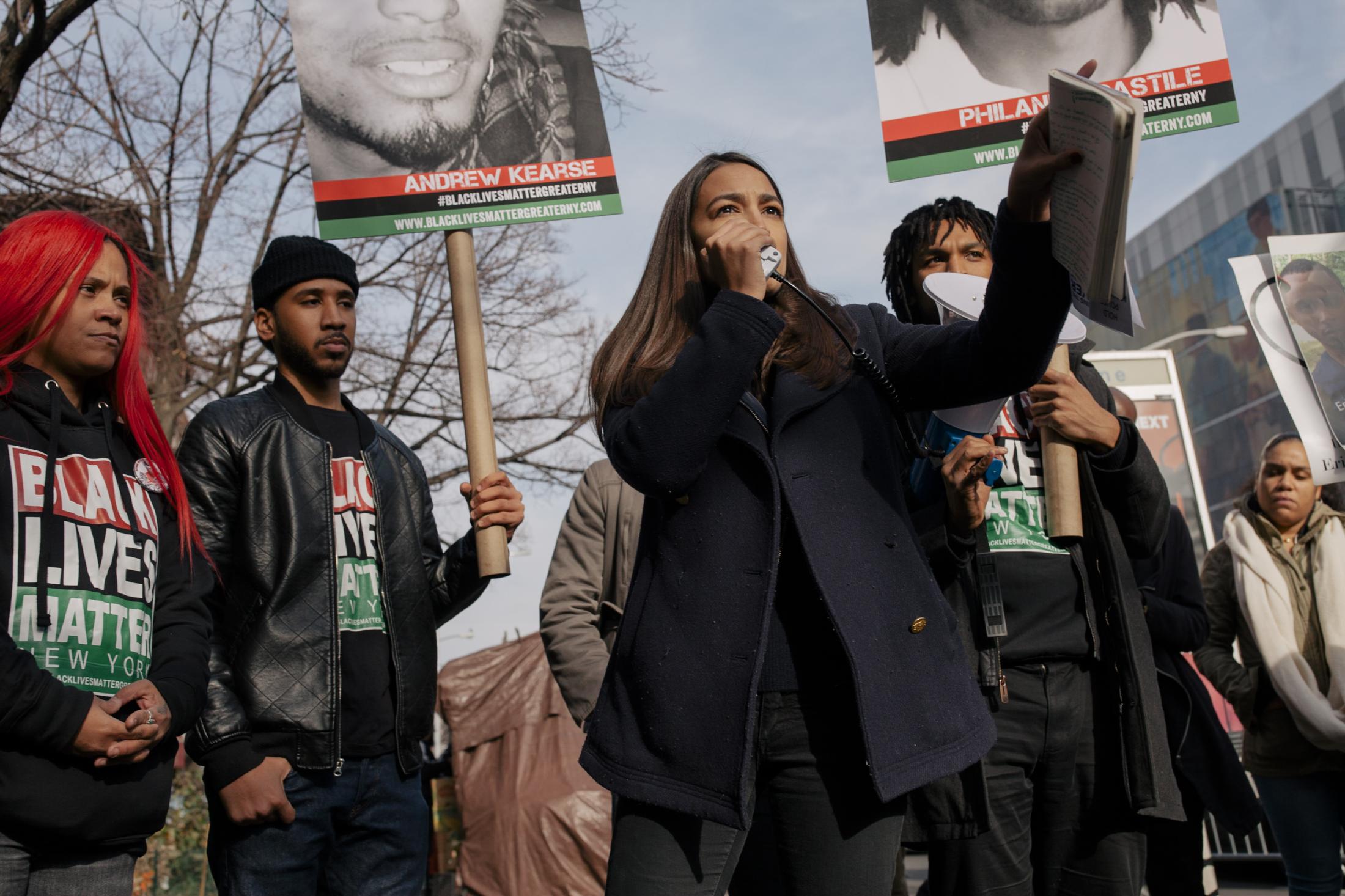 Soap Box in the Bronx - Amongst chanting and song, Alexandria Ocasio-Cortez...