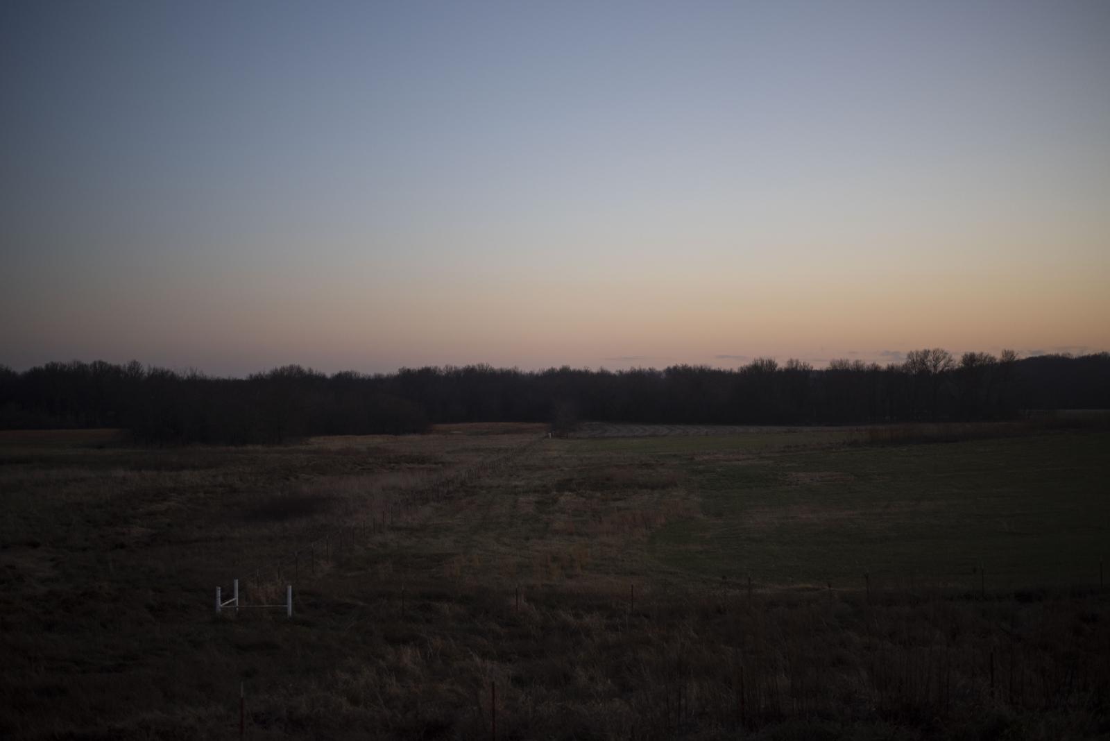 Dusk falls on my grandfather&am...s land Dec. 5 in Rich Hill, Mo.