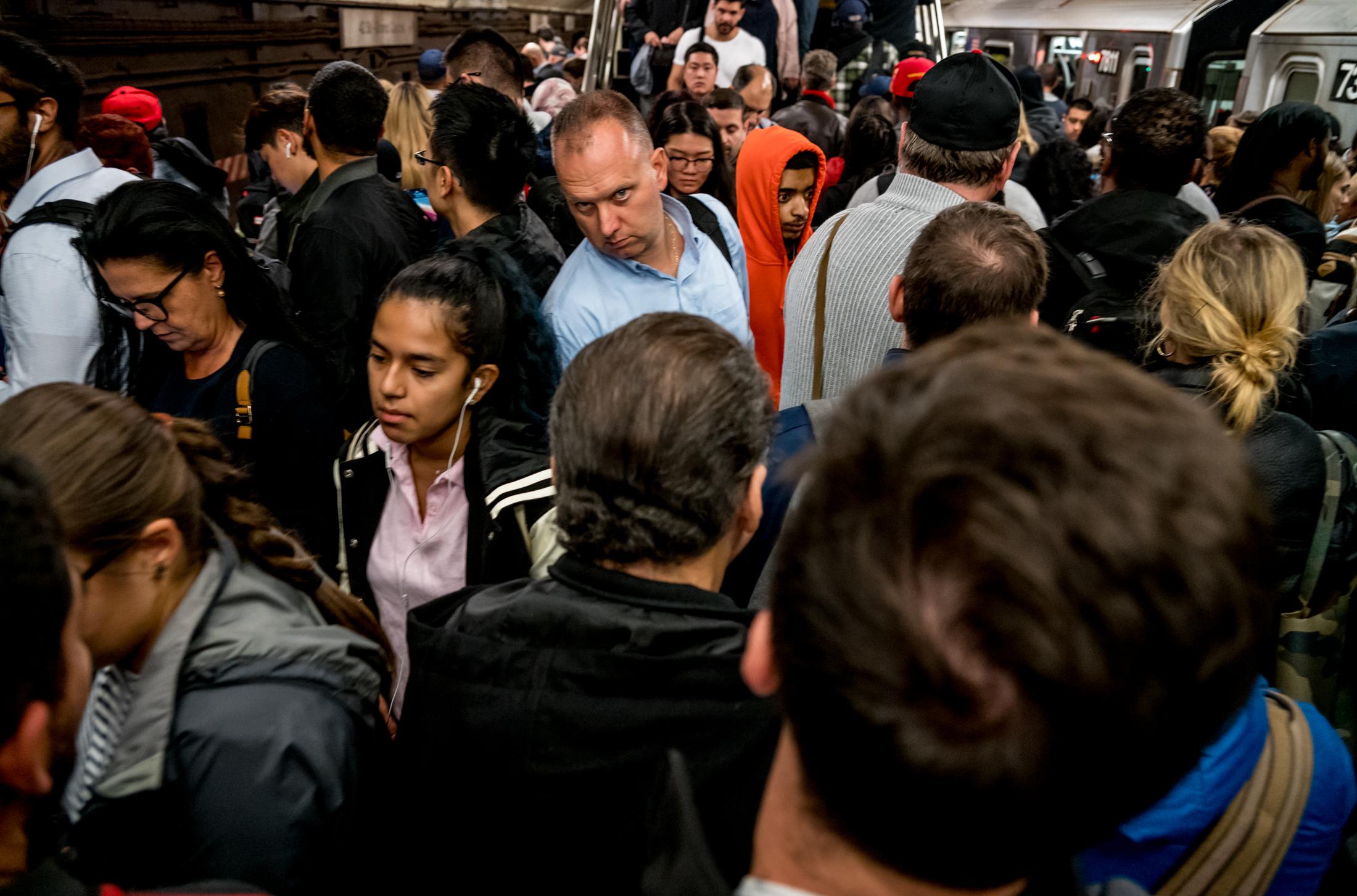 People A Maze -  October 2019  Grand Central Station, Manhattan 