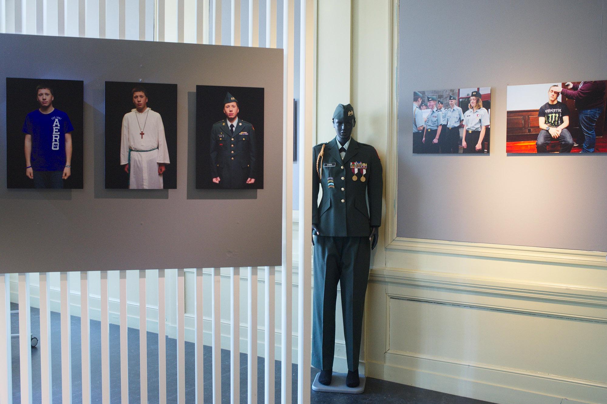Cadets - Installation view of Cadets in the Dutch National Museum...