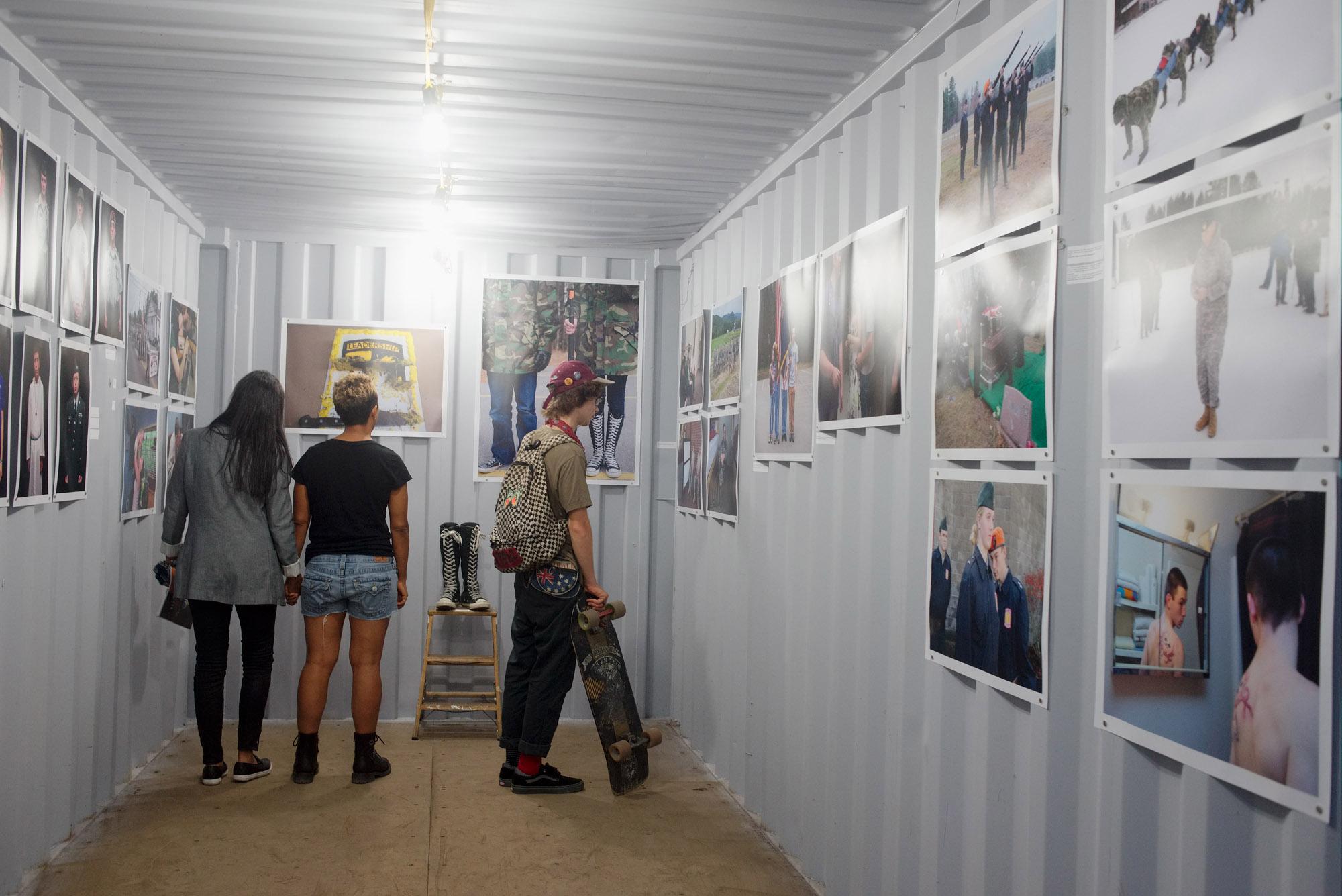 Cadets - Cadets at  Photoville  2015, New York, USA.