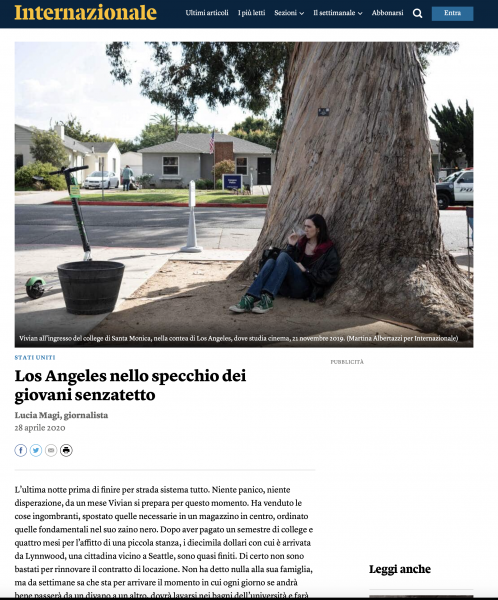 ​ https://www.internazionale.it/reportage/lucia-magi/2020/04/28/los-angeles-senzatetto ​​​