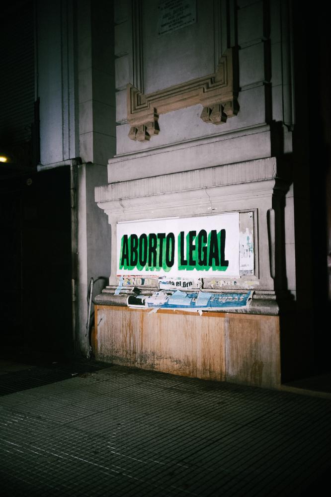 Photographic chronicle of the approval of the right to abortion in Argentina