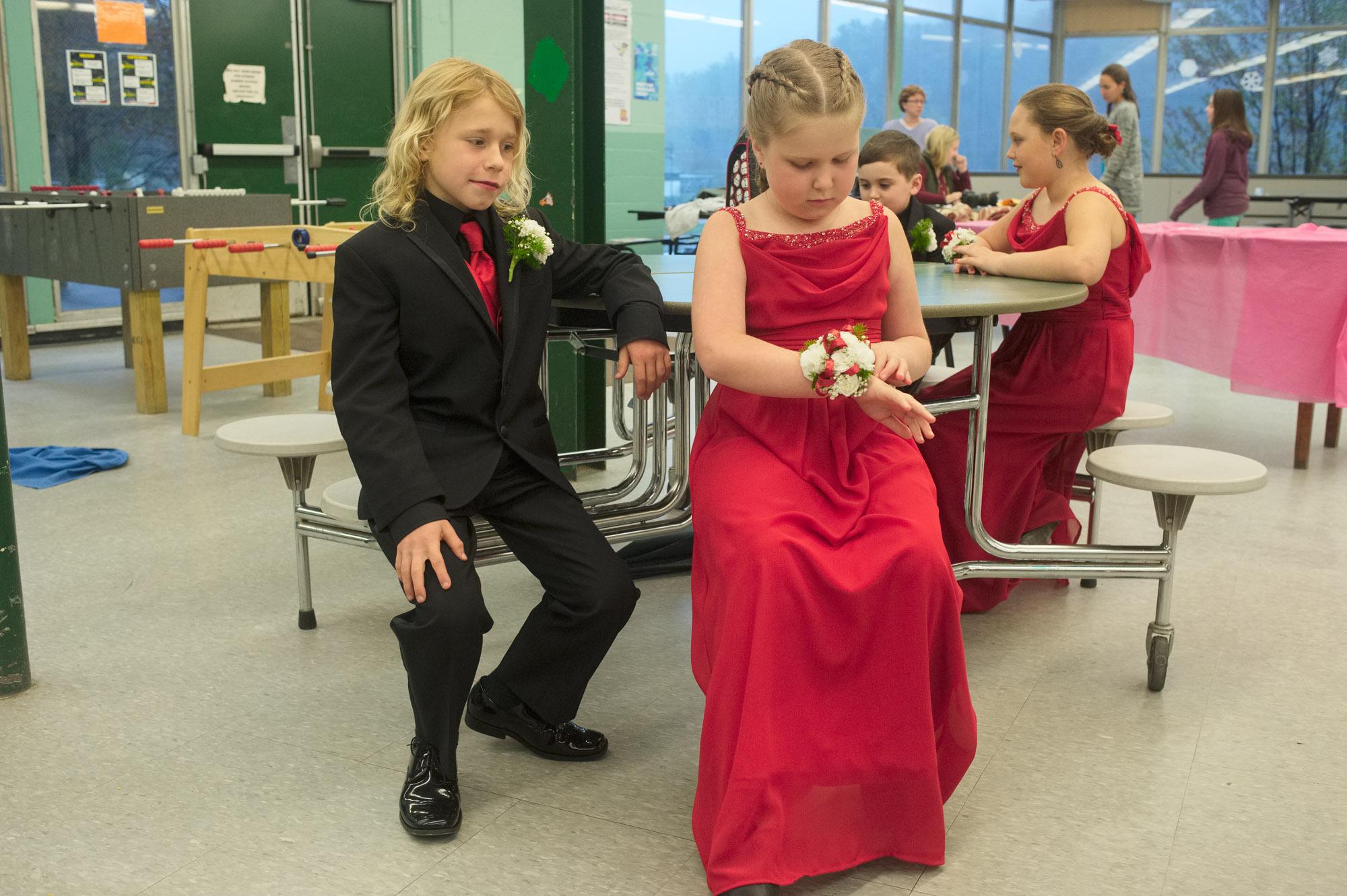 Farewell, With Elegance - Tyler (left) and Teagan dance together during the 61st...