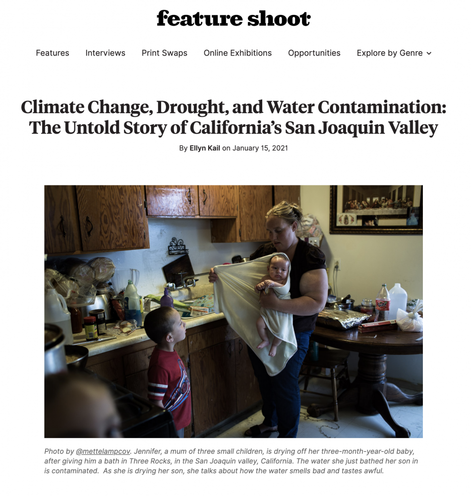 Interview about my ongoing work on Climate change in California