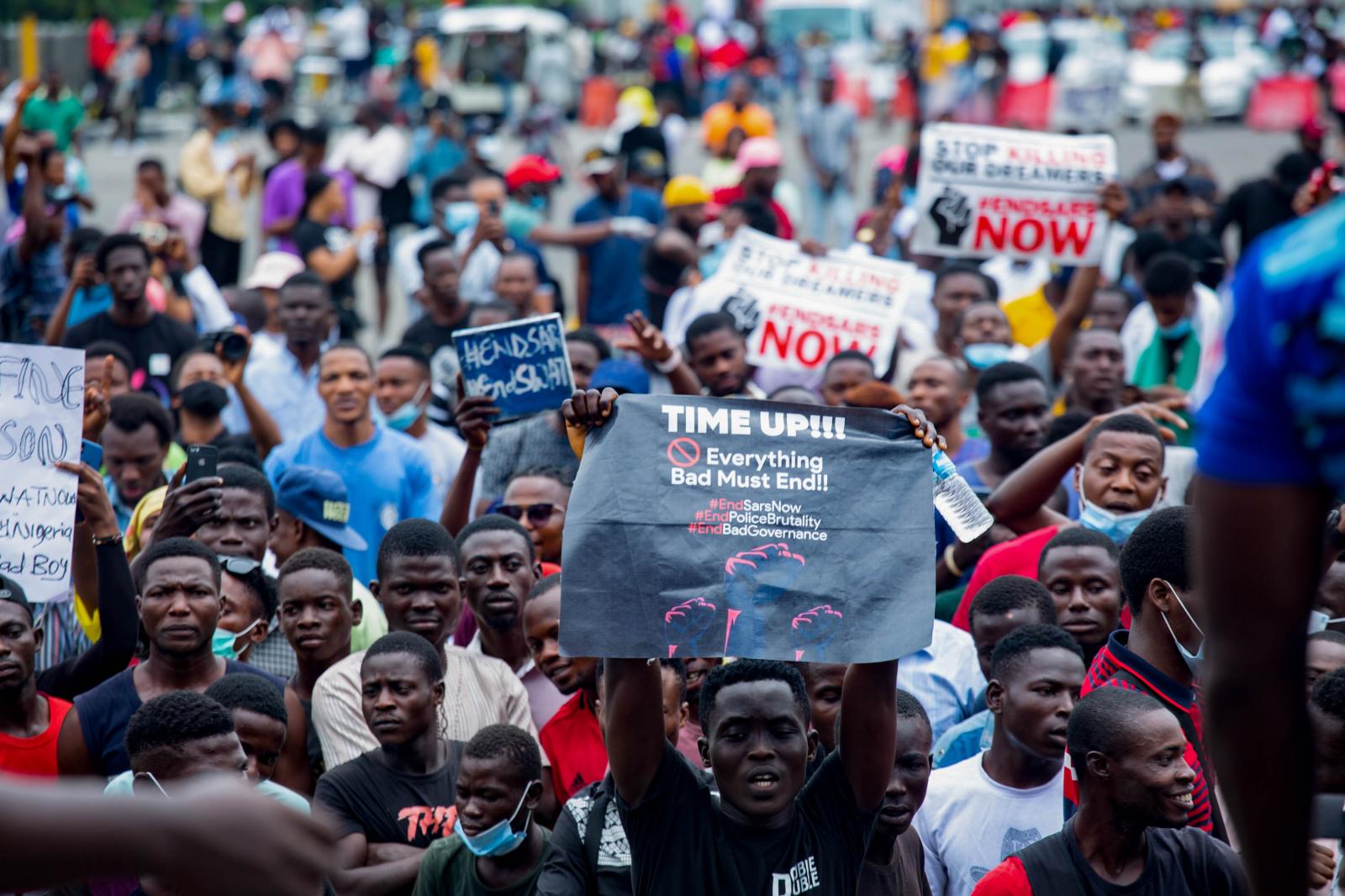End SARS Protest, Lagos, Nigeria.