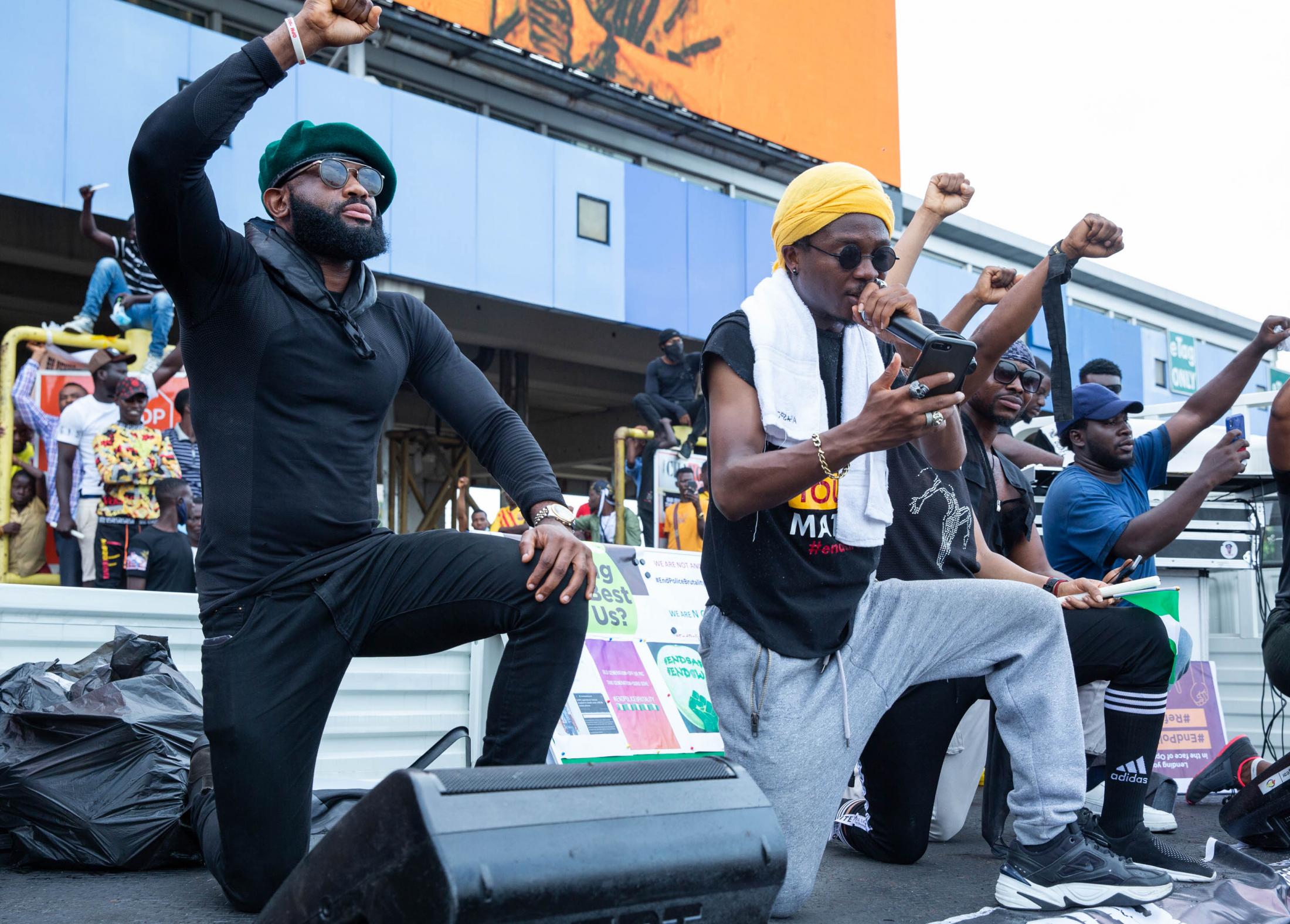 End SARS Protest, Lagos, Nigeria. - 