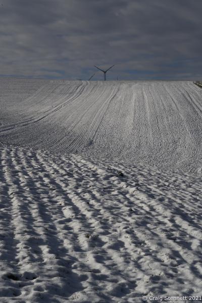  Wind Turbine, Salzatal, Saxony-Anhalt, Germany. 