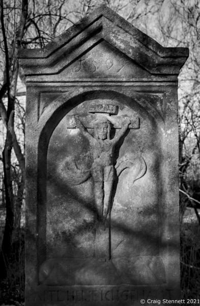  Abandoned Graveyard, Salzatal, Saxony-Anhalt, Germany. 