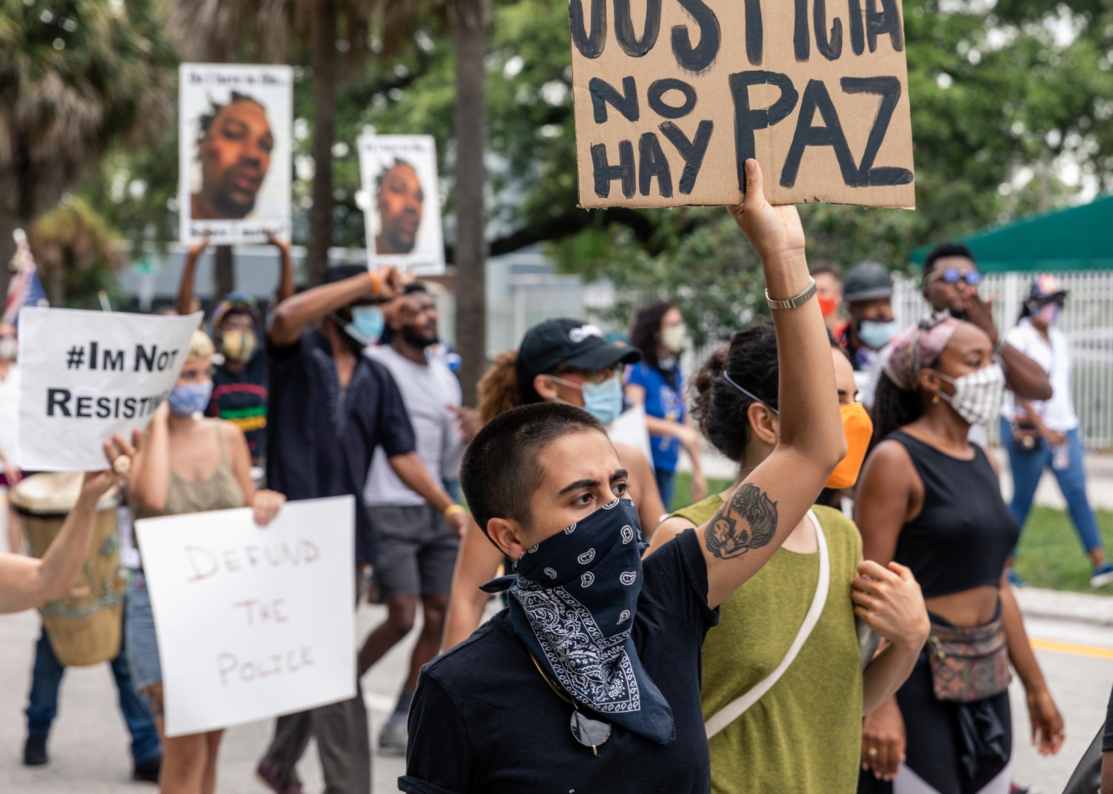 Miami, Black Lives Matter Protests - 