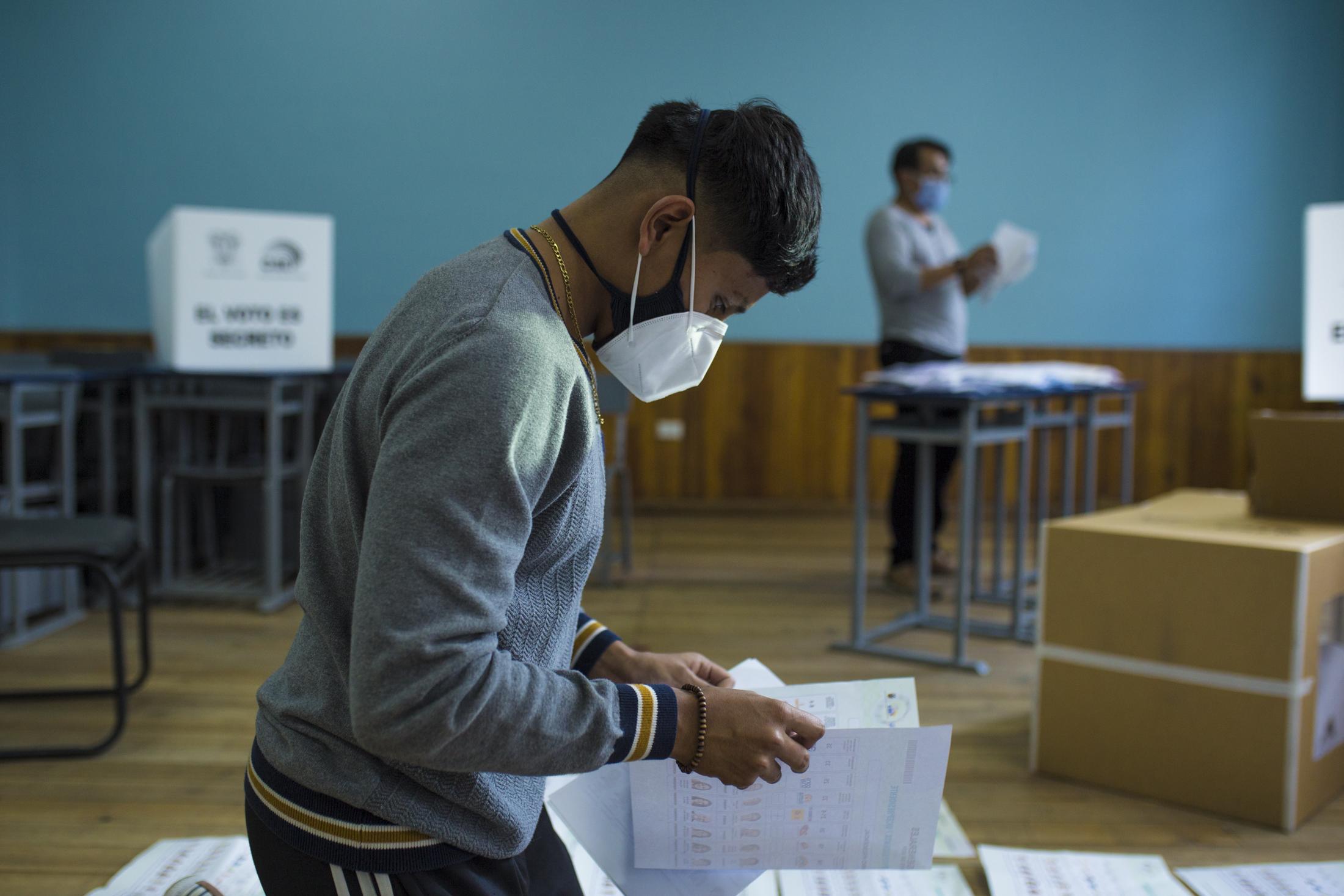 Ecuador votes in pandemic