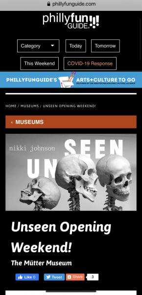 Full article here:&nbsp; https://phillyfunguide.com/museums/unseen-opening-weekend 