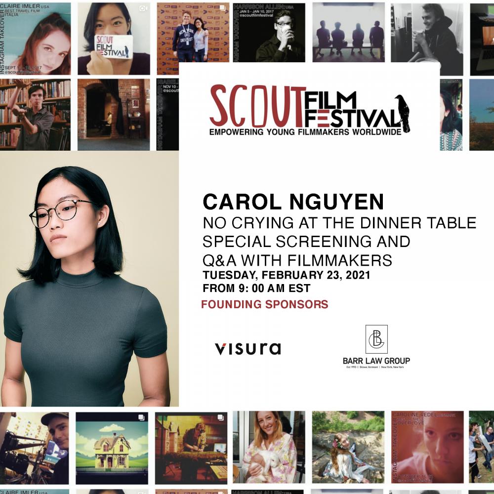 Special Screening and Q&A - No Crying At The Dinner Table by Carol Nguyen