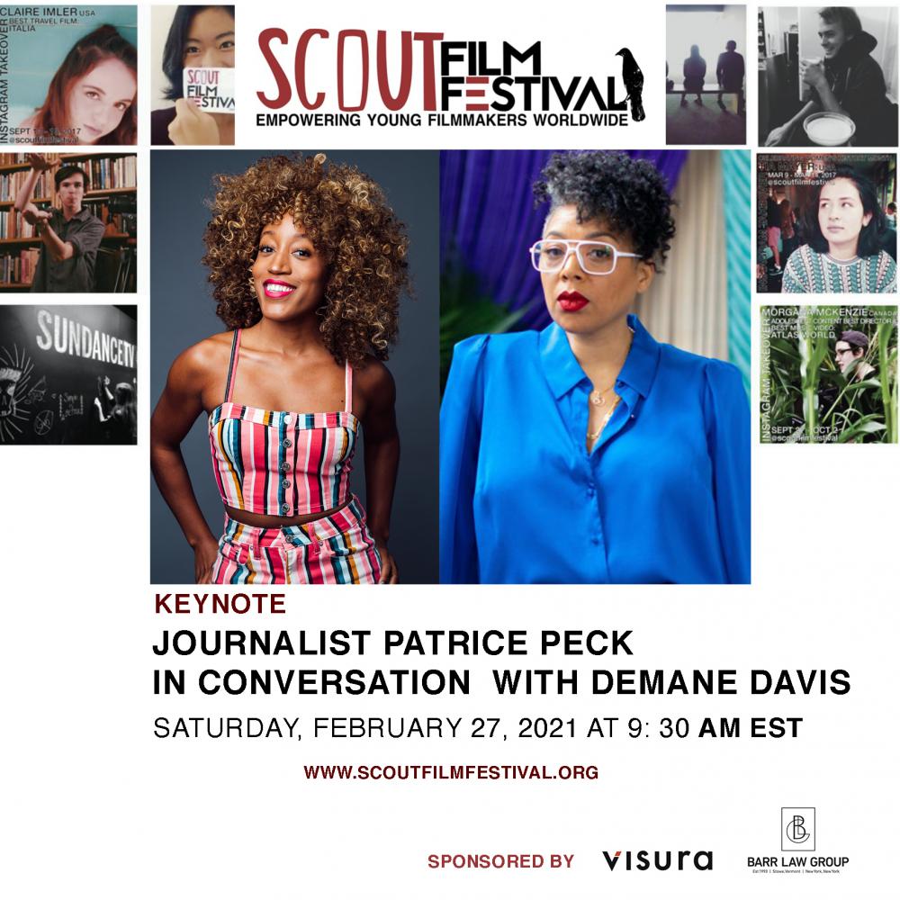 Thumbnail of TODAY 9:30amEST KEYNOTE Journalist Patrice Peck In Conversation With DeMane Davis, Awards Ceremony, and BEST OF FEST Screening