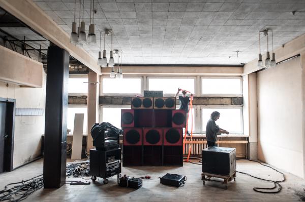 Image from BEHIND THE SCENES -    Wolde Egziabher Soundsystem. Lithuania. 2019
