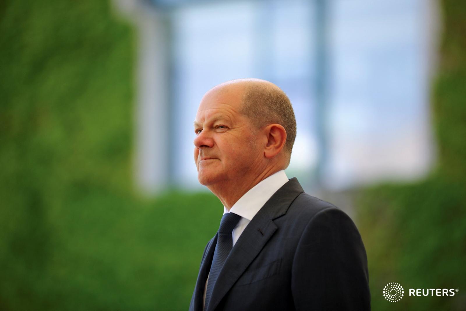 German Chancellor Olaf Scholz w..., 2023. REUTERS/Nadja Wohlleben