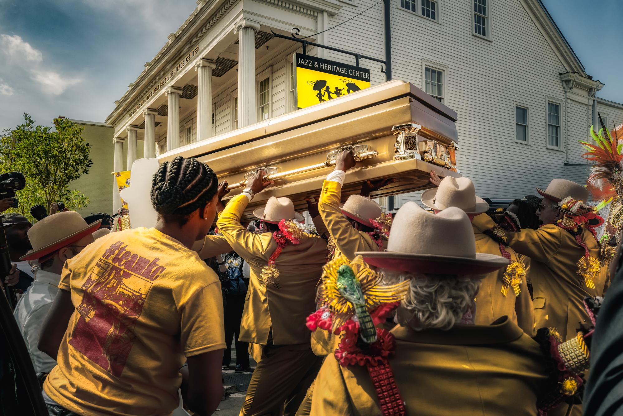 You're Now Beyond Hope -  Second Line Parade  Side Walk Steppers , New Orleans, LA...