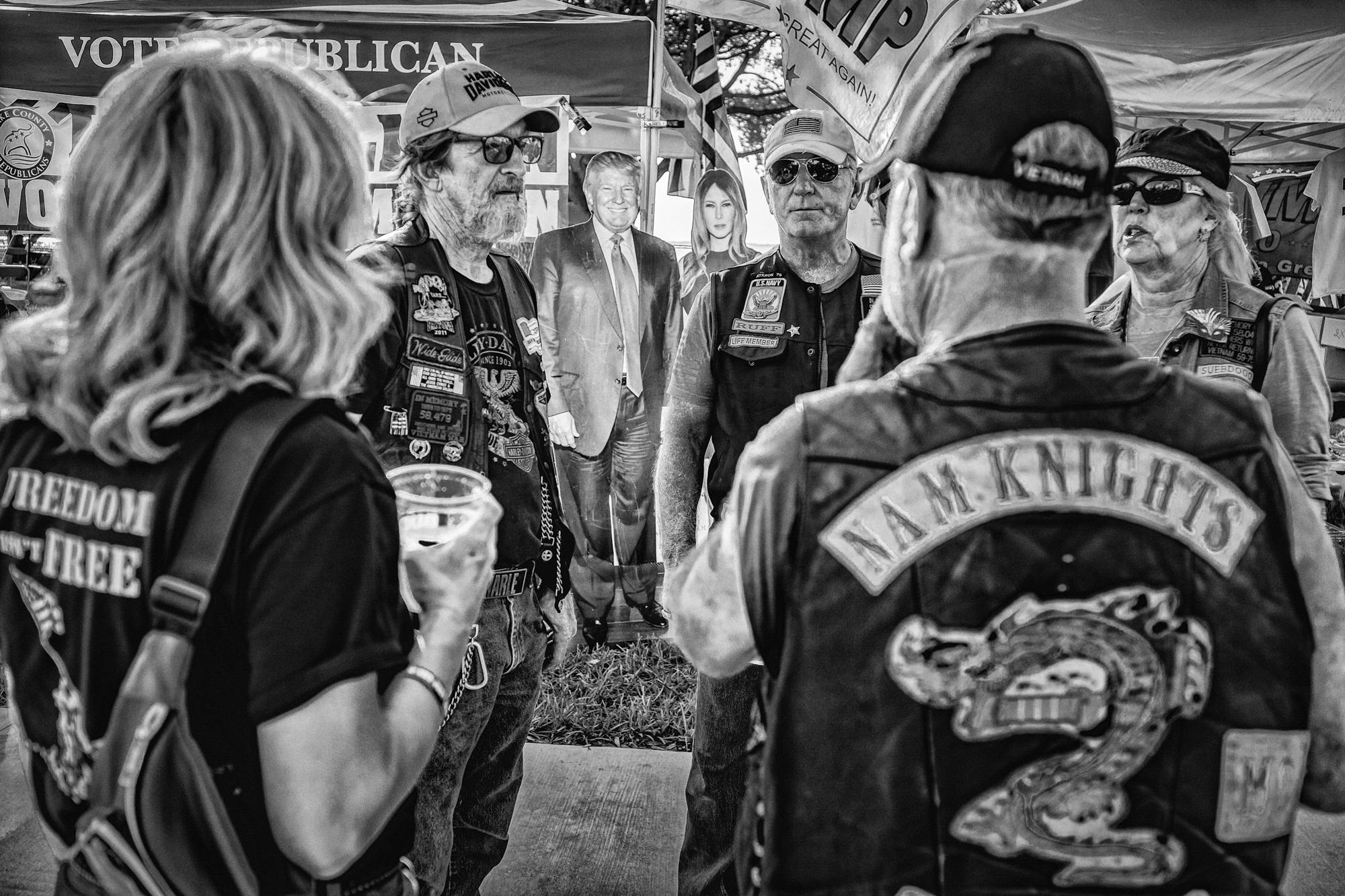 The American Biker - Veterans with Don & Melania, Eustis, FL, 2020