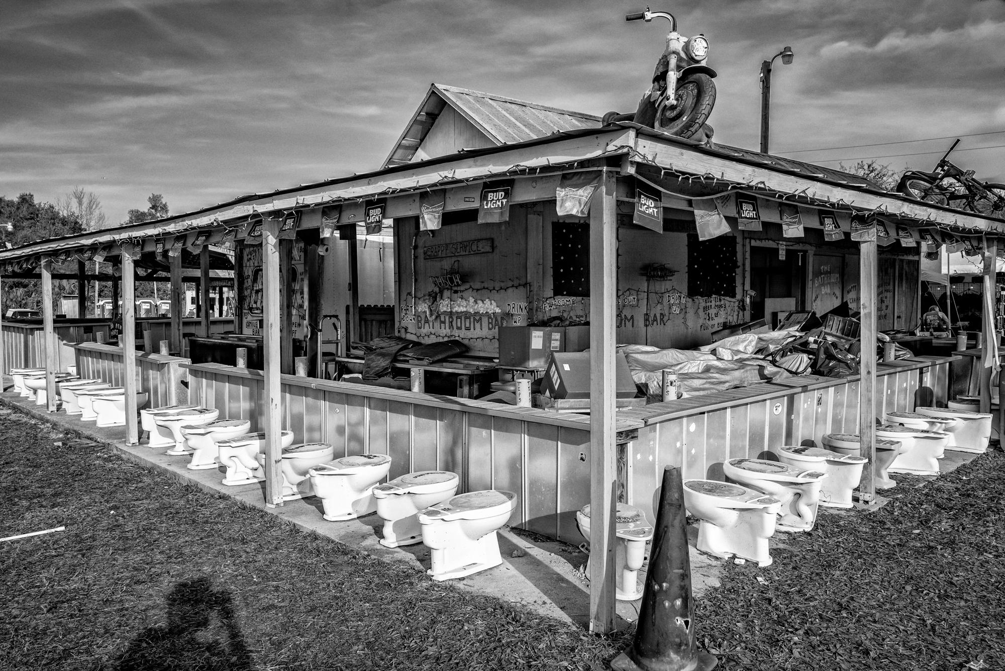 The American Biker - Bathroom Bar, Ormond Beach, FL, 2020