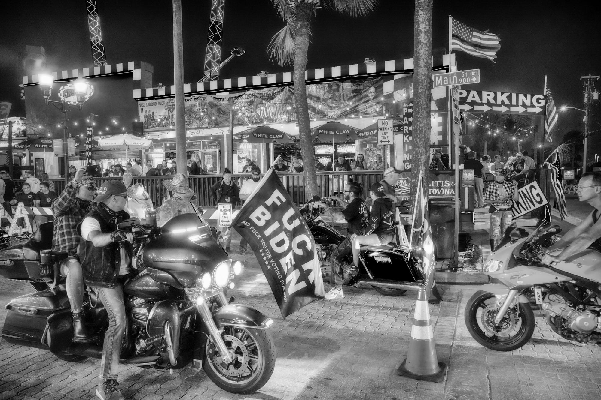The American Biker - Politics, Main Street, Daytona Beach, FL, 2021
