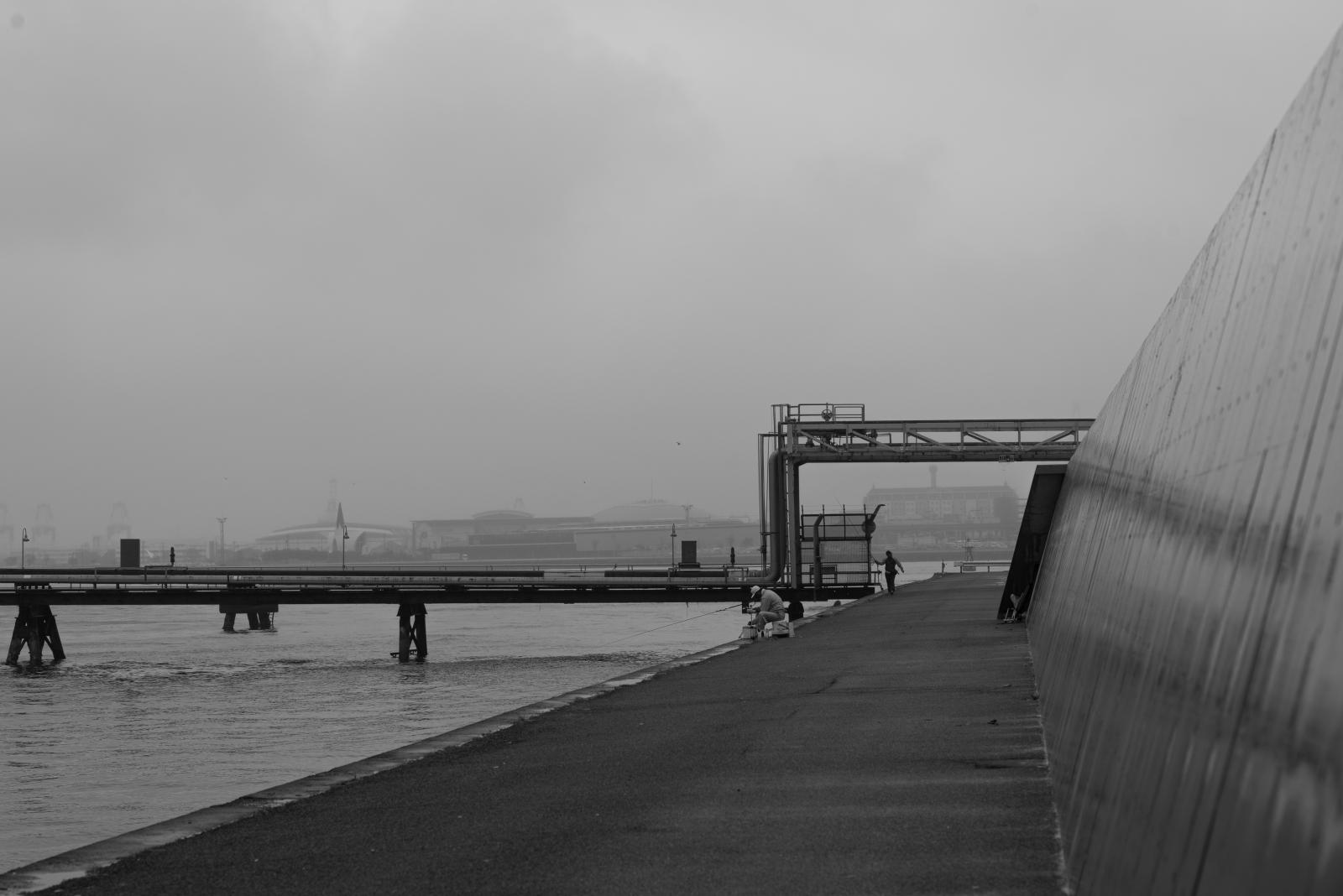 Nagoya Harbour ... Grey, Smoky, Apart 