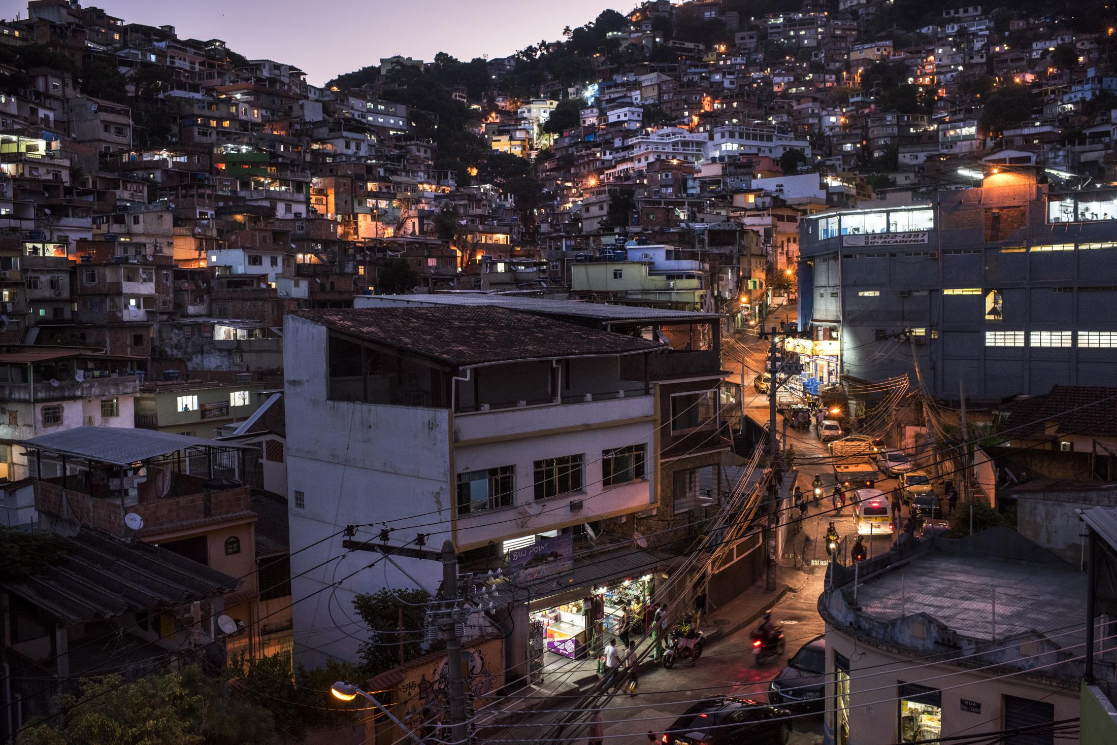 Vidigal - Early evening in Vidigal
