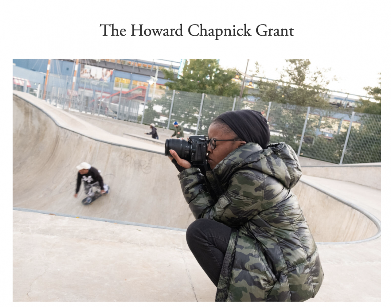 Thumbnail of Coming up:Q&A Zoom Event about the Howard Chapnick Grant on Tuesday, April 13th at 3 PM EST