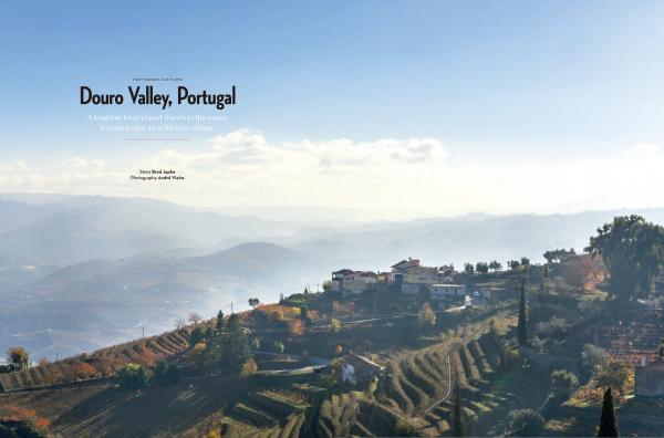 The Douro River wine region of Portugal for Rhapsody, the inflight magazine for United Airlines First and Business Class