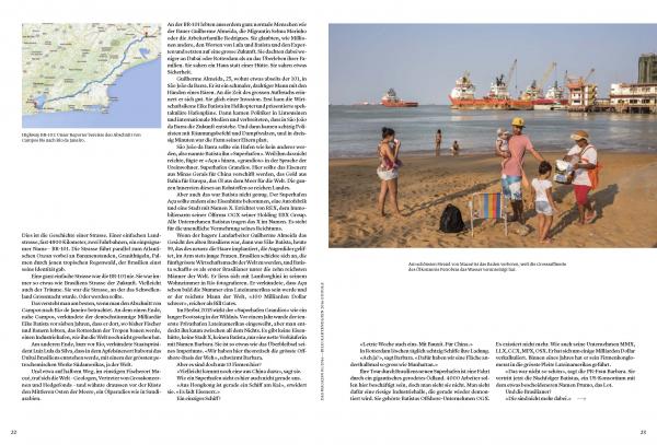 BR 101, Brazil&#39;s oil boom and bust highway, for Das Magazin