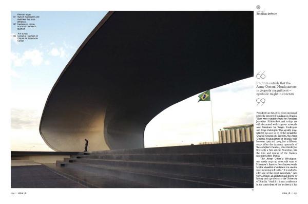 Image from Published Work - Brazil's Army Ministry, and its iconic headquarters...