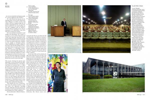 Brazil&#39;s Foreign Affairs Ministry, and its iconic headquarters designed by architect Oscar Niemeyer, for Monocle magazine
