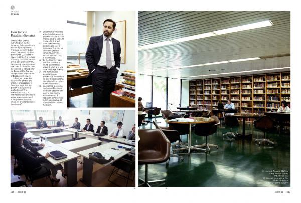 Brazil&#39;s Foreign Affairs Ministry, and its iconic headquarters designed by architect Oscar Niemeyer, for Monocle magazine