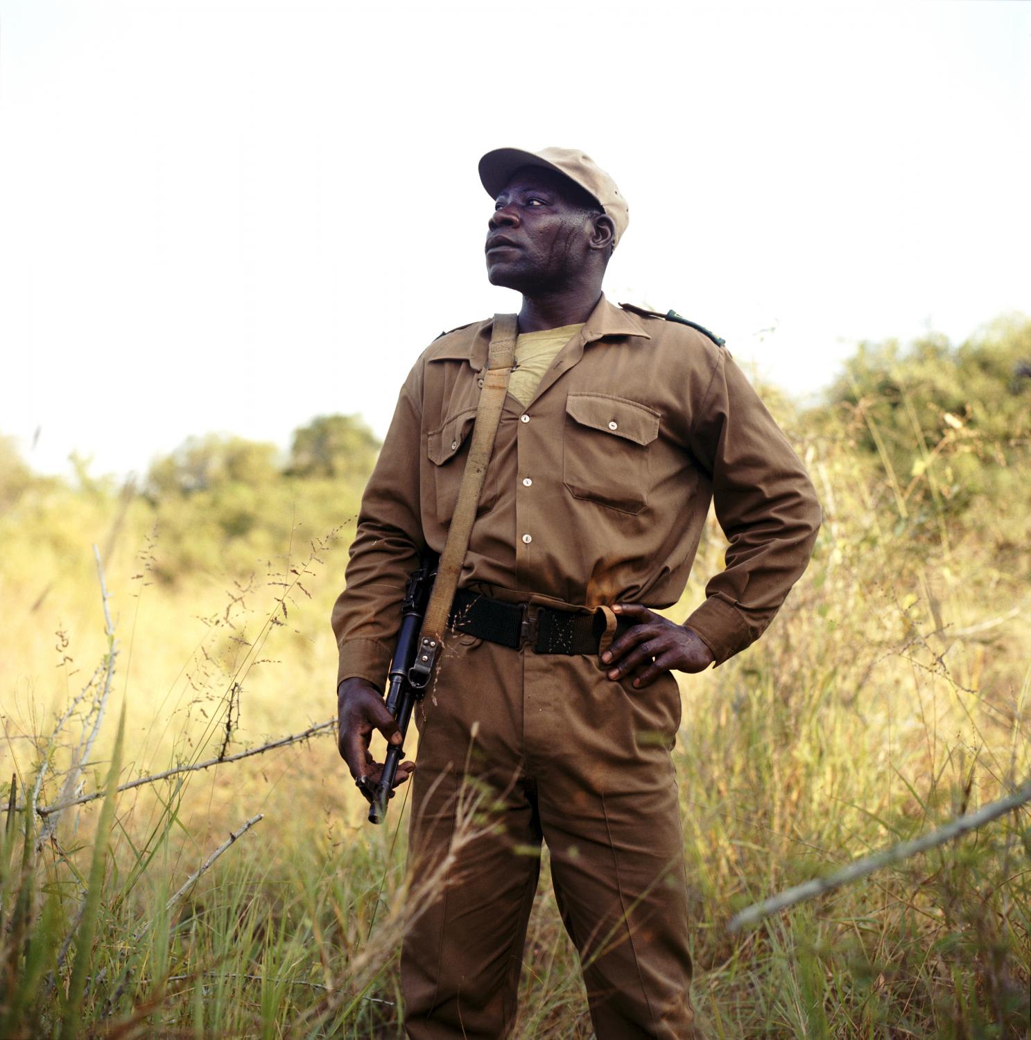 Angola - A park ranger at the Quissama National Park in Angola