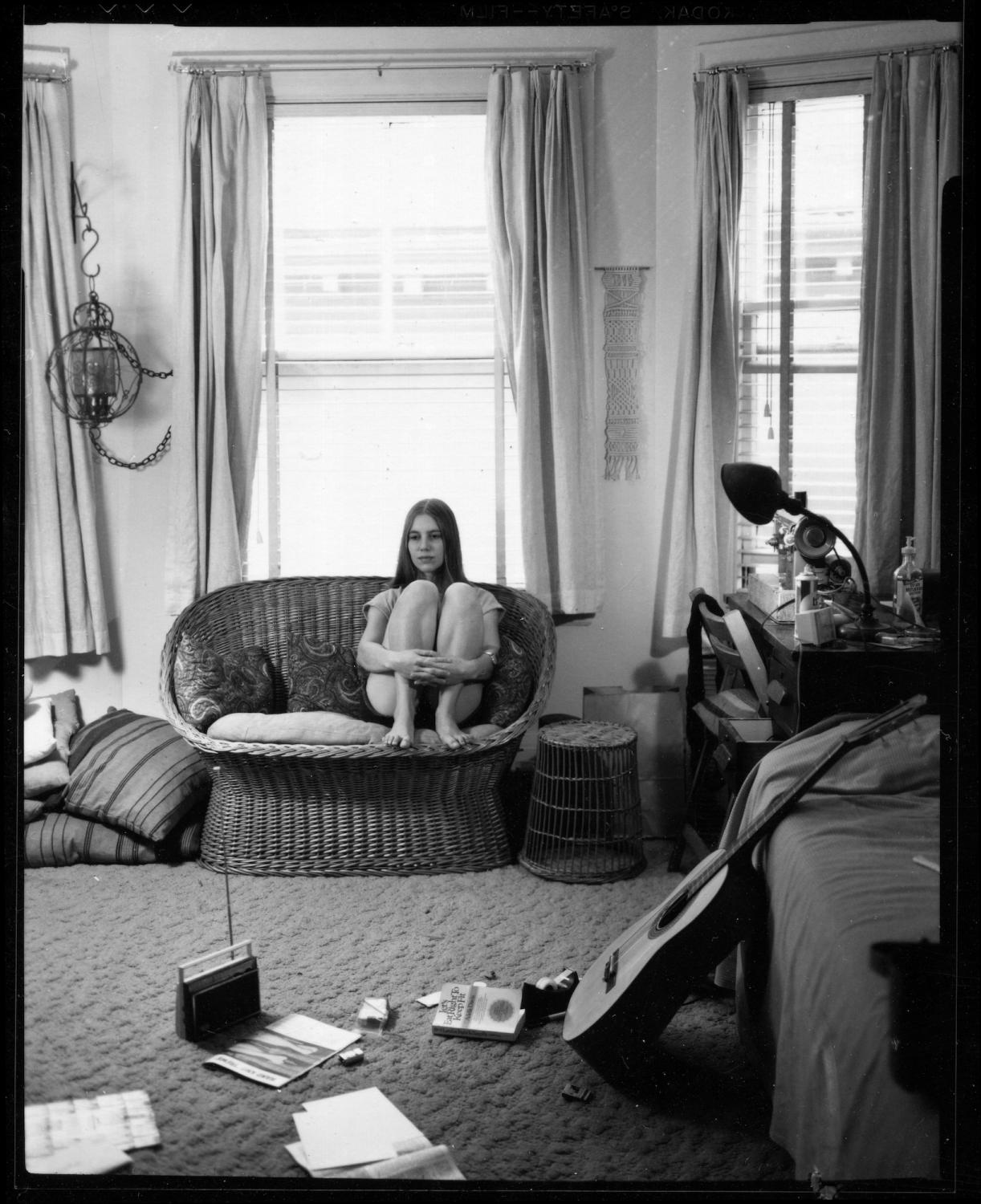 Joan. 44 Irving Street, Cambridge, MA. 1971.