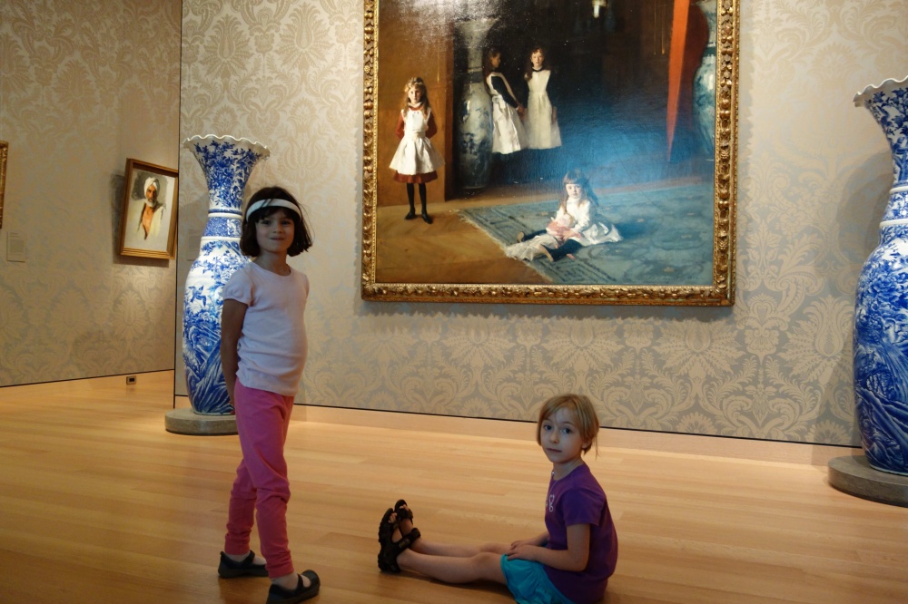 Two GirlsÂ Before Sargent'...useum of Fine Arts, Boston, MA 
